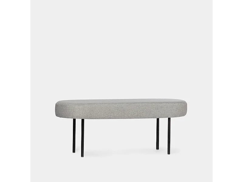Banco de Tela Gris 38 x 97- Mena