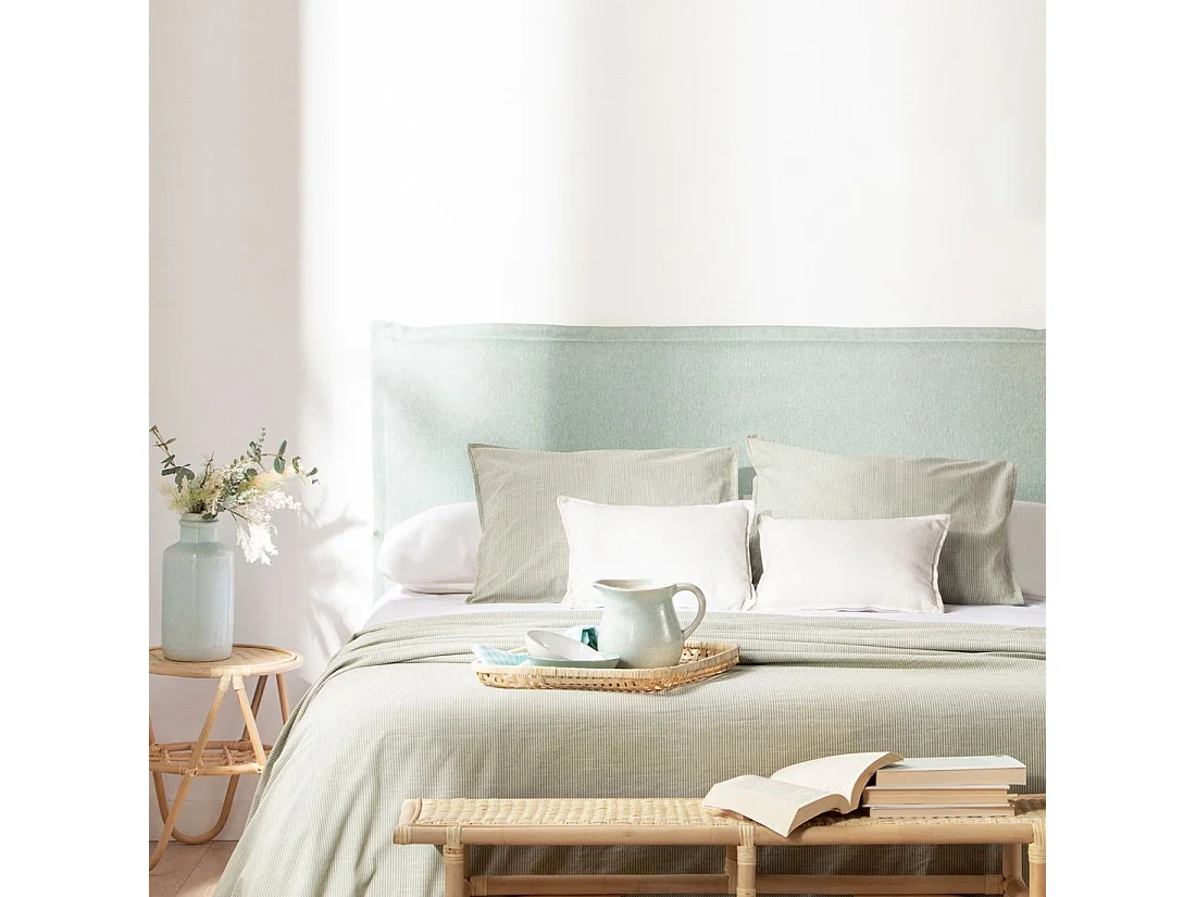 Cabecero doble de Tela Menta 105 x 170- Louise