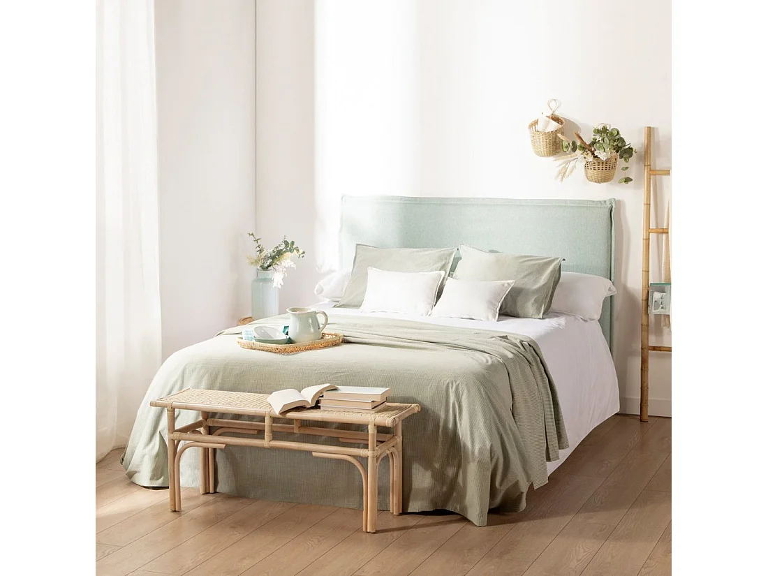 Cabecero doble de Tela Menta 105 x 170- Louise