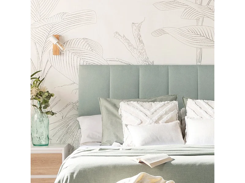 Cabecero doble de Tela Menta 53 x 166- Corso