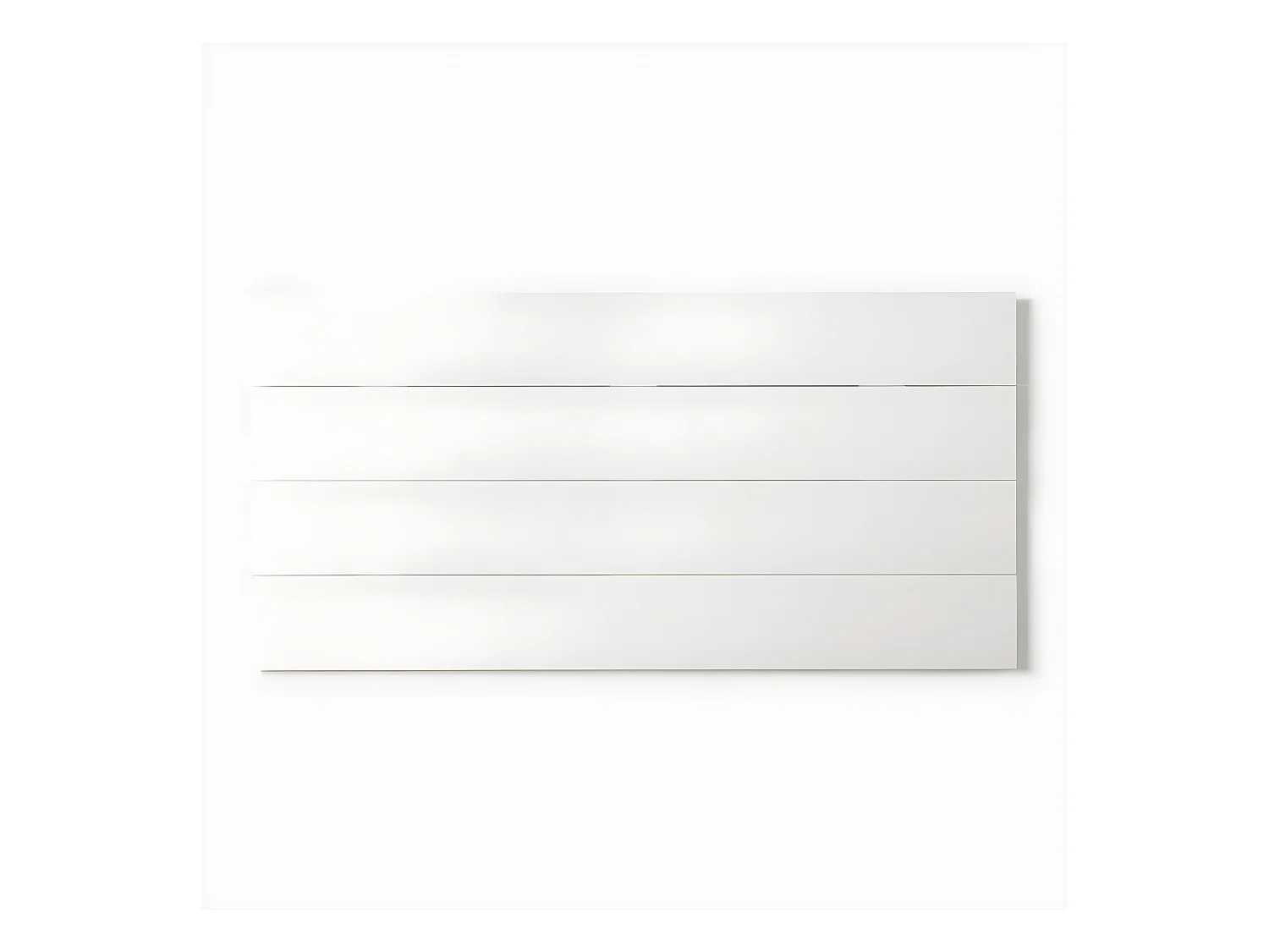 Cabecero doble de Madera Blanco 80 x 162- Leira