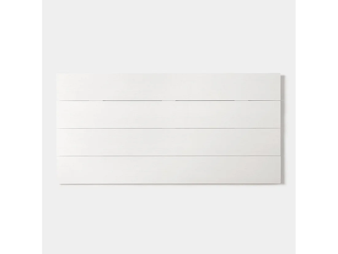 Cabecero doble de Madera Blanco 80 x 162- Leira