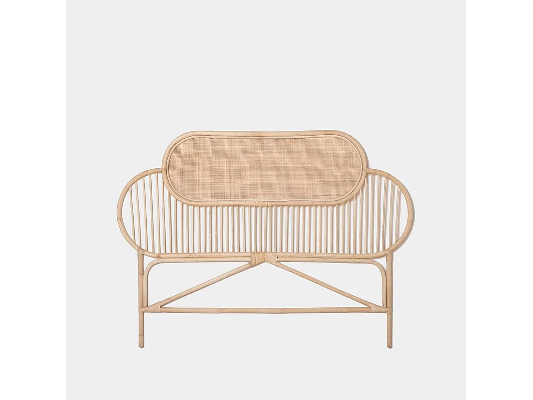 Cabecero doble de Fibra natural Natural 3 x 120- Baro