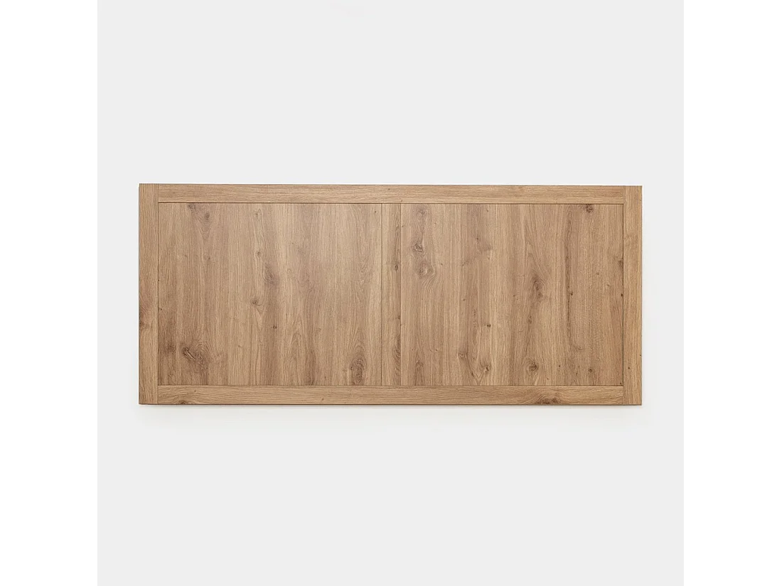 Tête de lit double en bois naturel 160x70 cm-Livorno