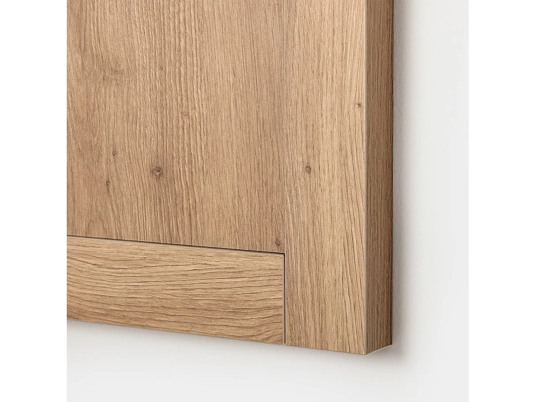 Tête de lit double en bois naturel 160x70 cm-Livorno