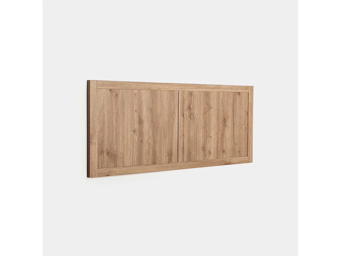 Tête de lit double en bois naturel 160x70 cm-Livorno