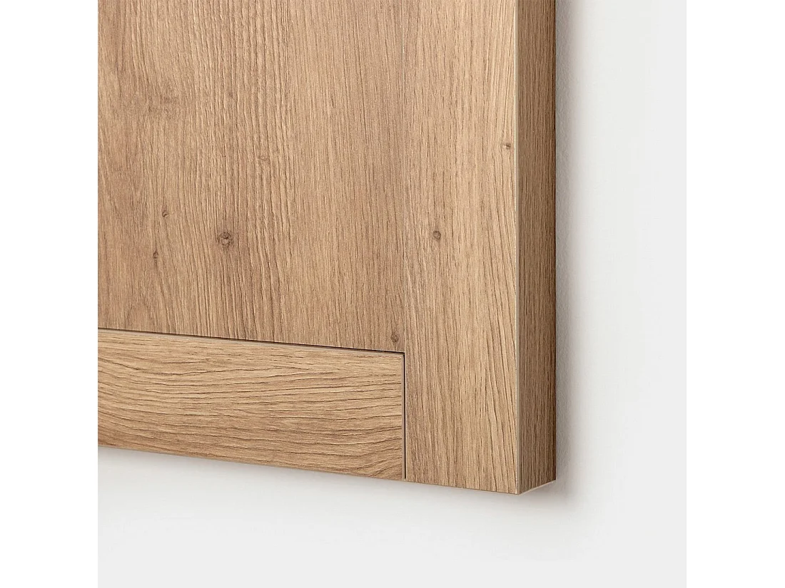 Tête de lit double en bois naturel 160x70 cm-Livorno