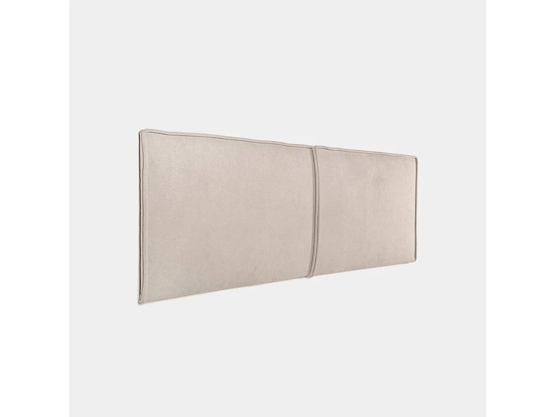Cabecero doble de Tela Beige 55 x 168- Ayari