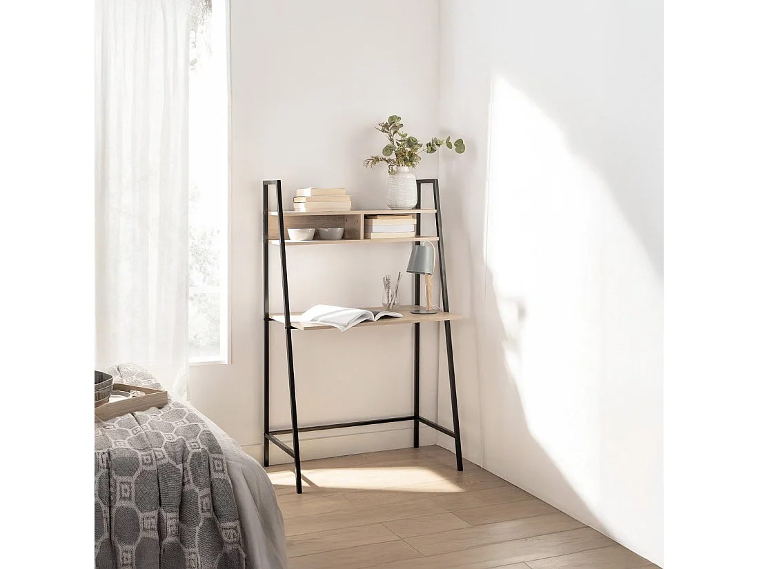 Mesa escritorio de Madera Natural 140 x 85- Clerk