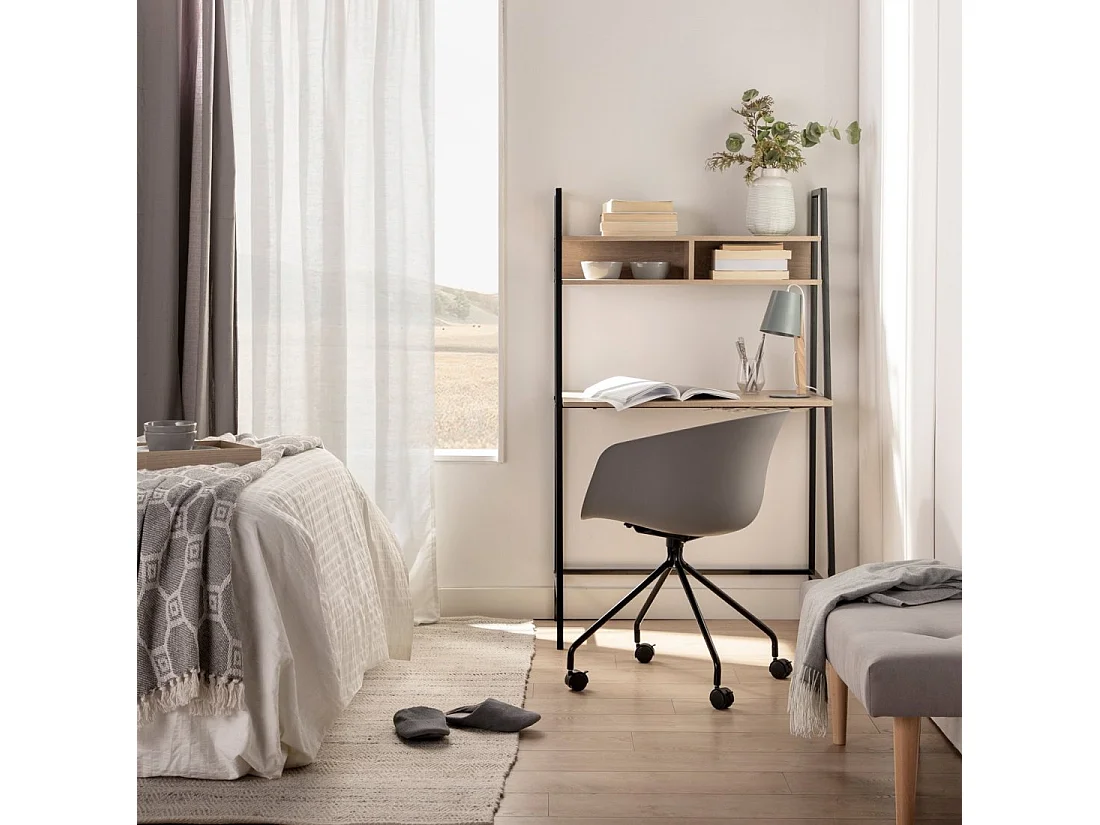 Mesa escritorio de Madera Natural 140 x 85- Clerk