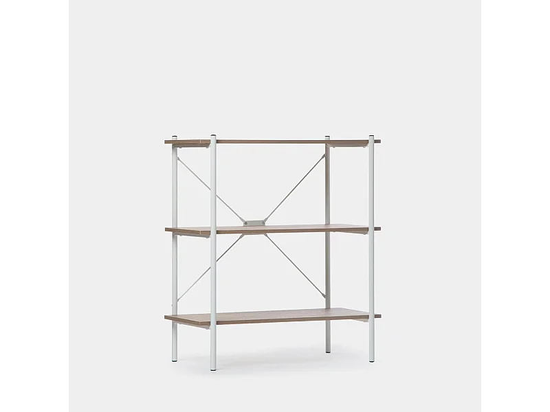 Estantería baja de Natural Natural 91 x 80- Milan