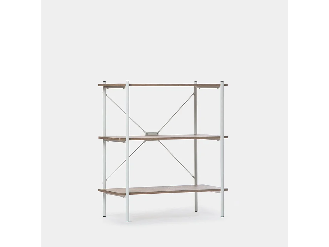 Estantería baja de Natural Natural 91 x 80- Milan