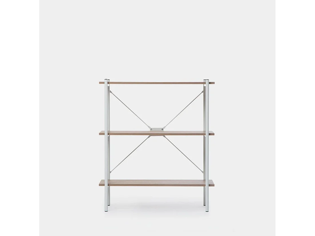 Estantería baja de Natural Natural 91 x 80- Milan