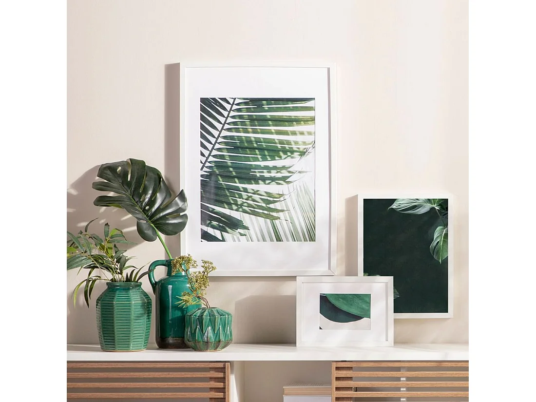 Vase en céramique vert émeraude 15.5x30 cm-Topa