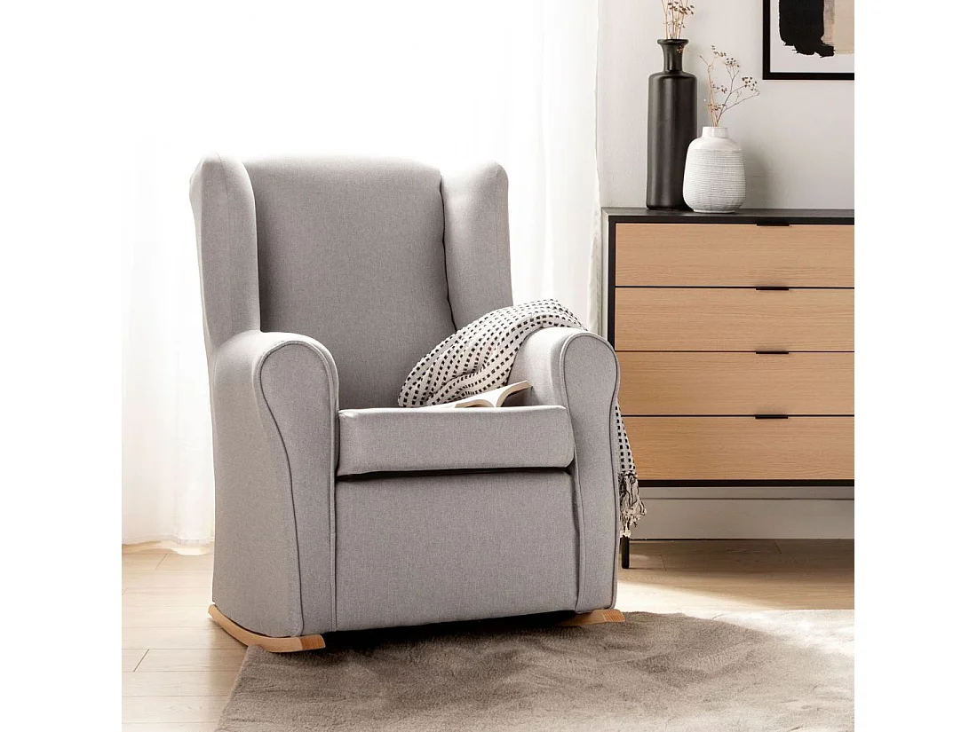 Butaca de lactancia de Poliéster Gris 103 x 75- Lily