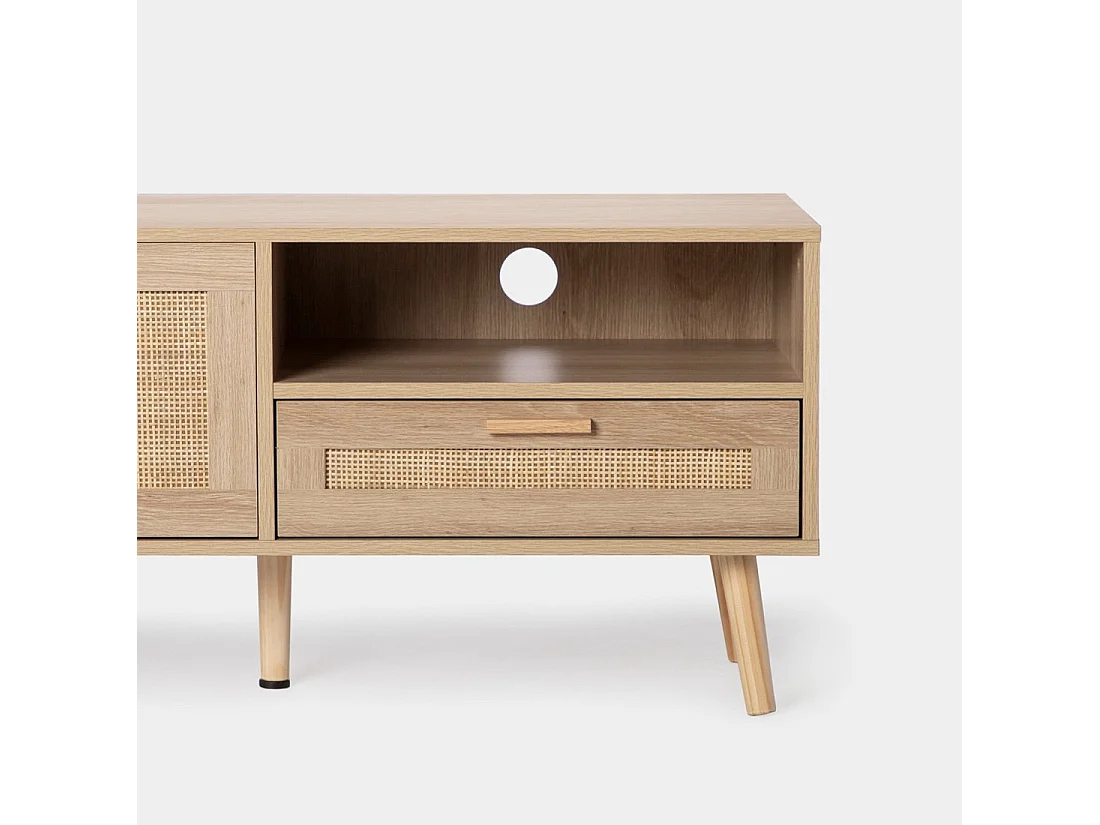Mueble TV de Fibra natural Natural 50 x 160- Tahiti