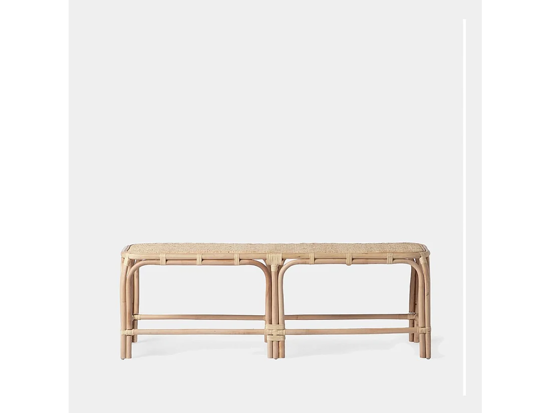 Banco de Fibra natural Natural 48 x 135- Saro