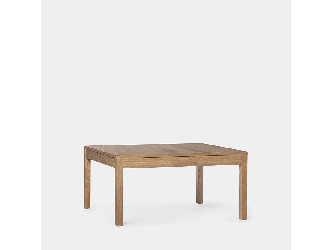 Table basse fixe en bois naturel 80x40 cm-Livorno