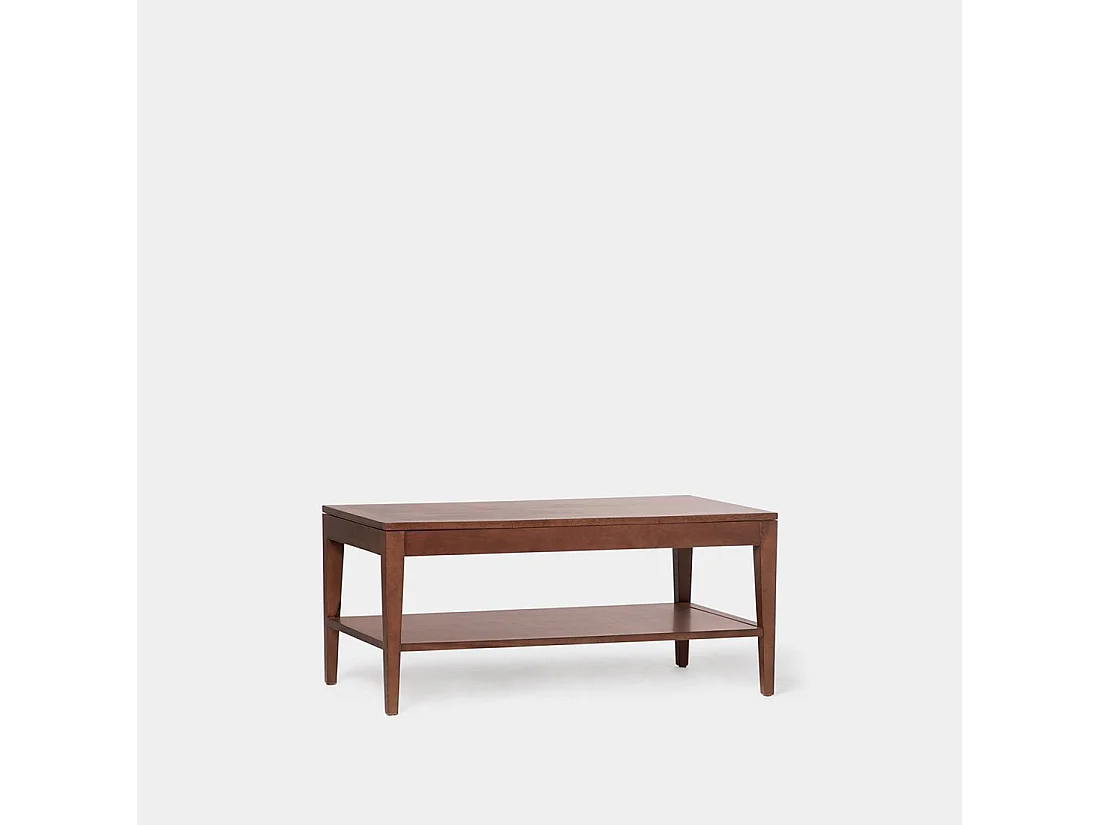 Table basse relevable en bois châtaignier 100x45 cm-Mara