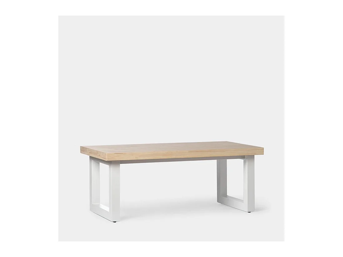 Table basse relevable en  naturel 120x50 cm-Alys