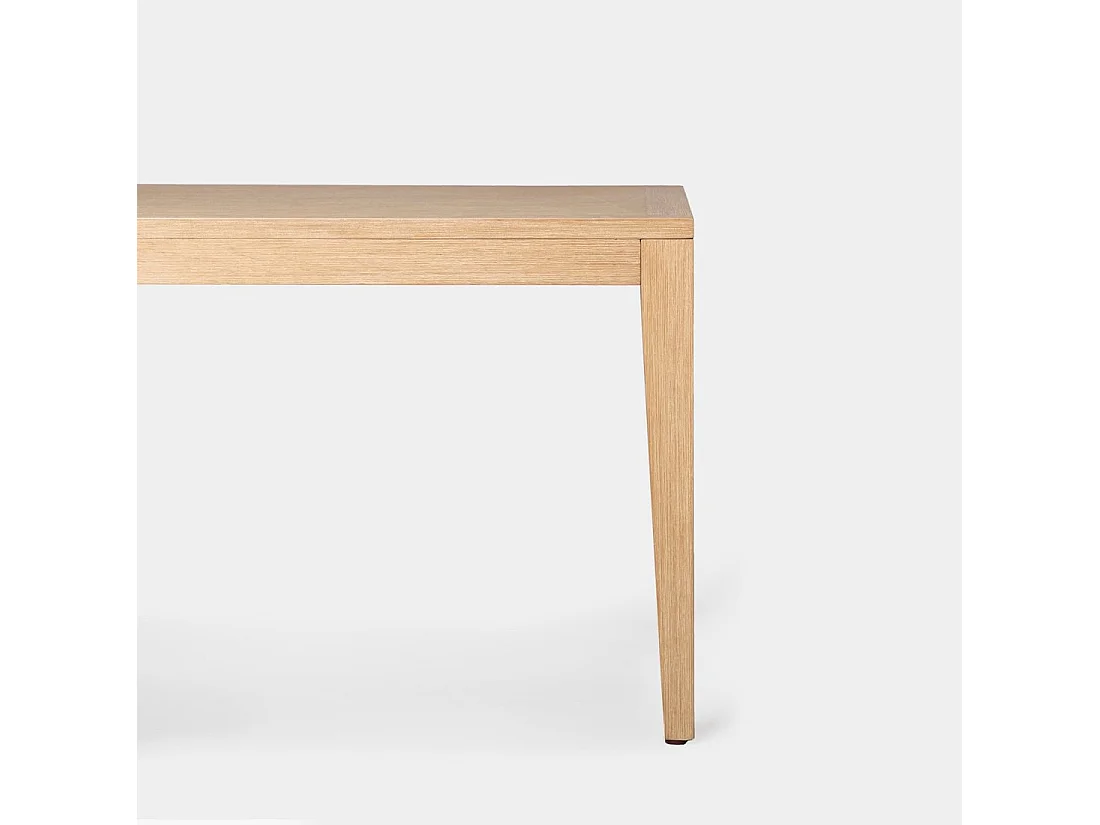 Mesa de centro fija de Madera Natural 45 x 100- Mara