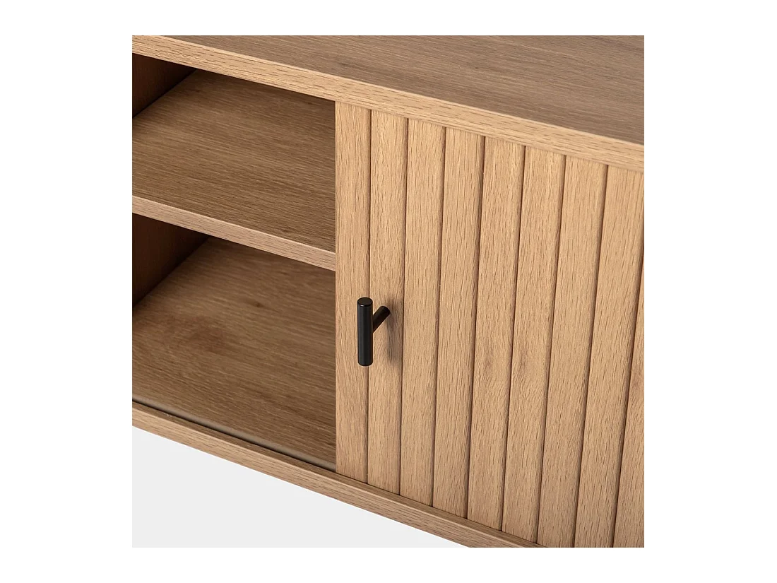 Mueble Tv de Madera Natural 55 x 150- Breda