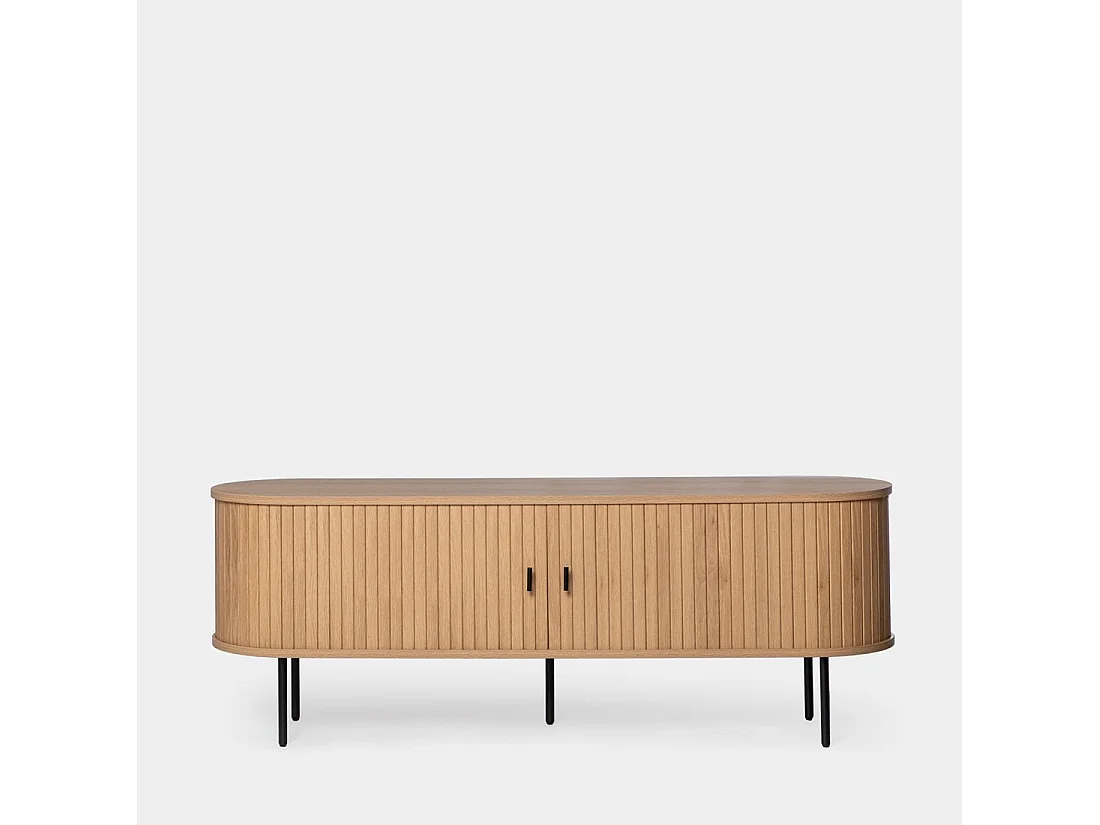 Mueble Tv de Madera Natural 55 x 150- Breda