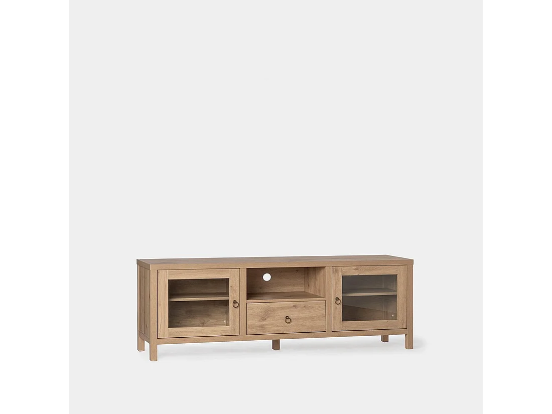 Mueble Tv de Madera Natural 60 x 160- Livorno