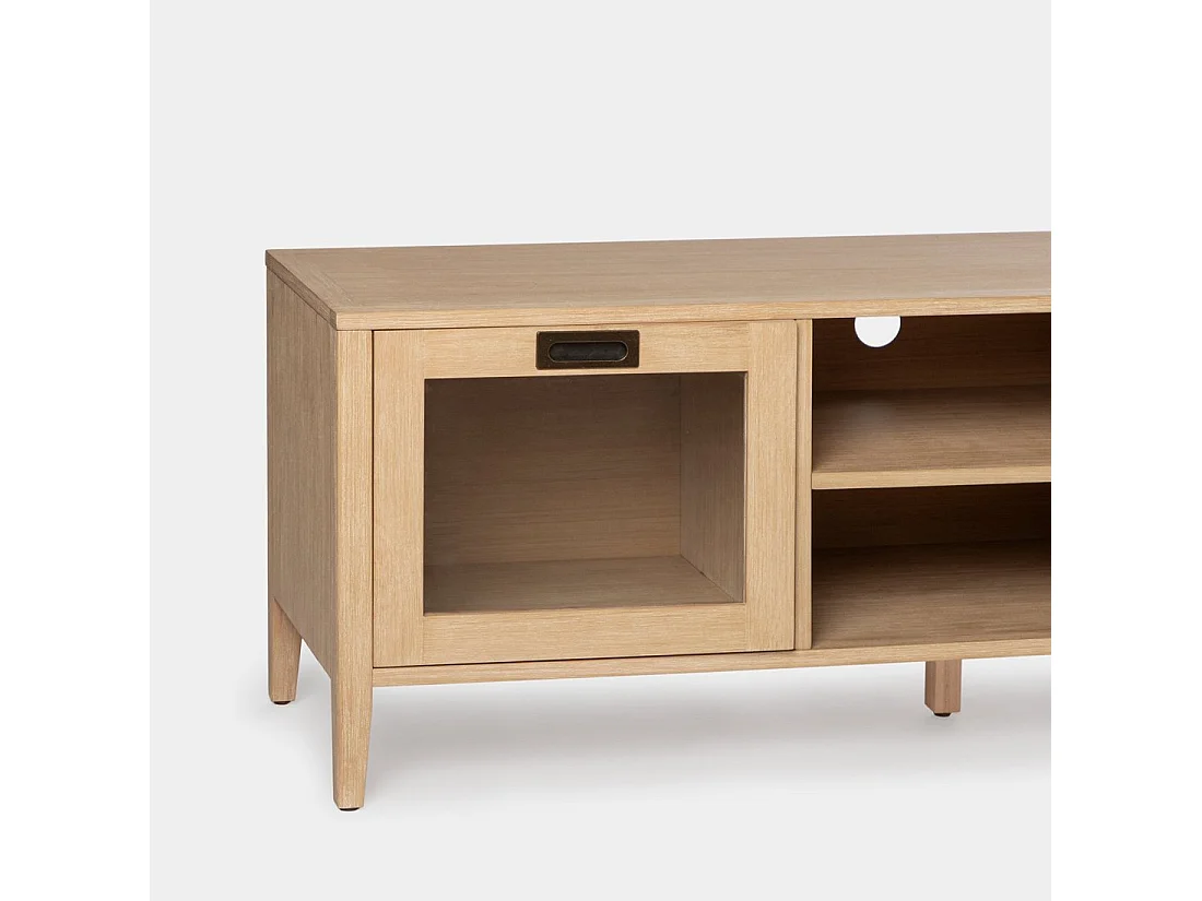 Mueble Tv de Madera Natural 50 x 140- Edan