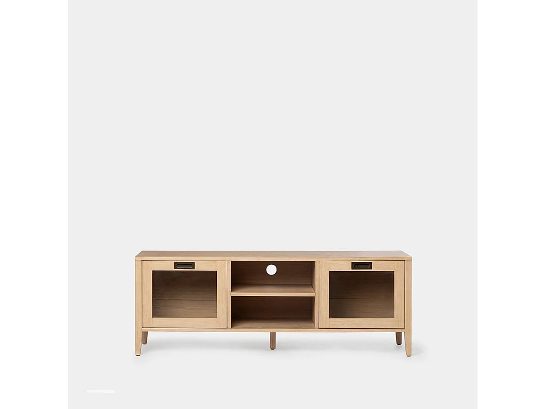 Mueble Tv de Madera Natural 50 x 140- Edan