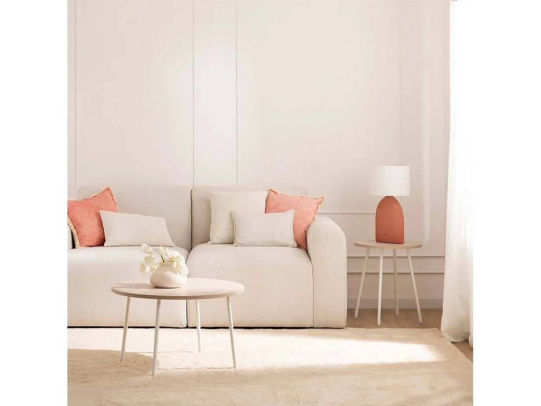 Mesa auxiliar de Madera Natural 50 x 45- Siena