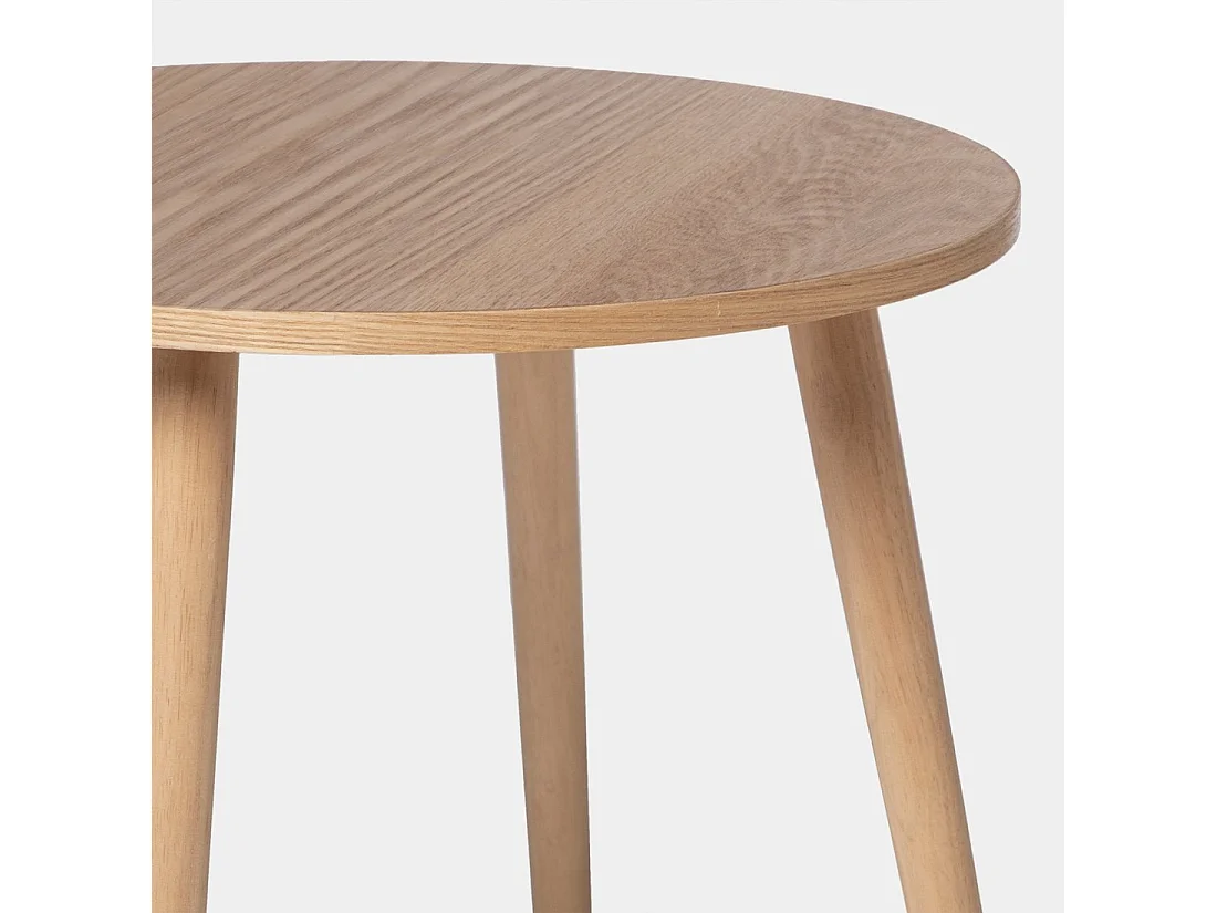 Mesa auxiliar de Madera Natural 38 x 50- Hous