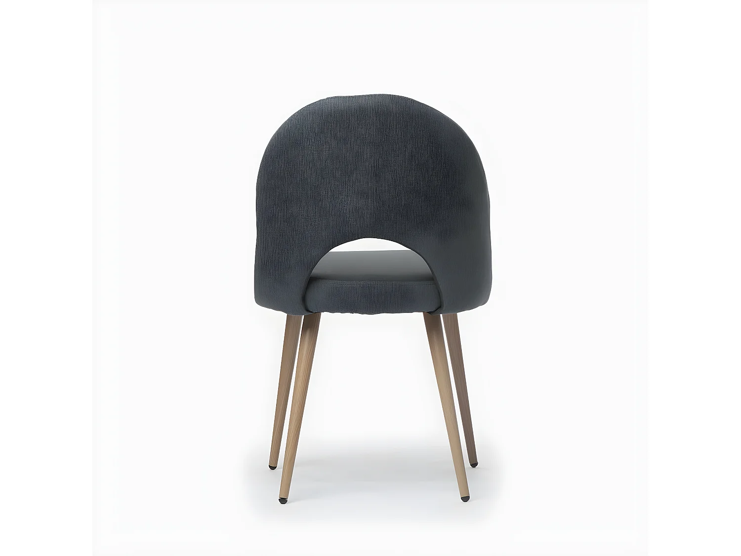 Silla de comedor de Tela Azul 85 x 49- Blair