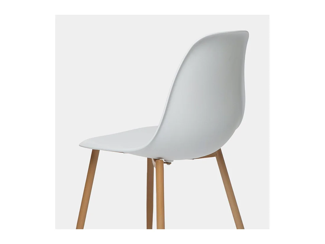 Packs 6 sillas Blanco 45 x 80 cm