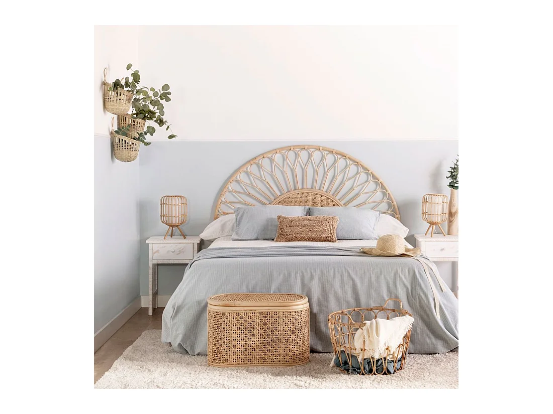 Baúl de Fibra sintética Natural 40 x 60- Sima