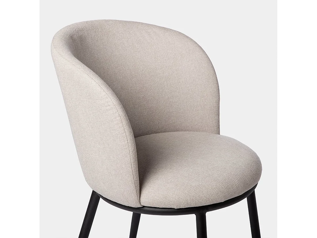 Packs 2 sillas Beige 51 x 80 cm