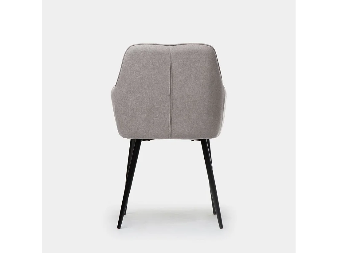 Packs 2 sillas Gris 58 x 85 cm