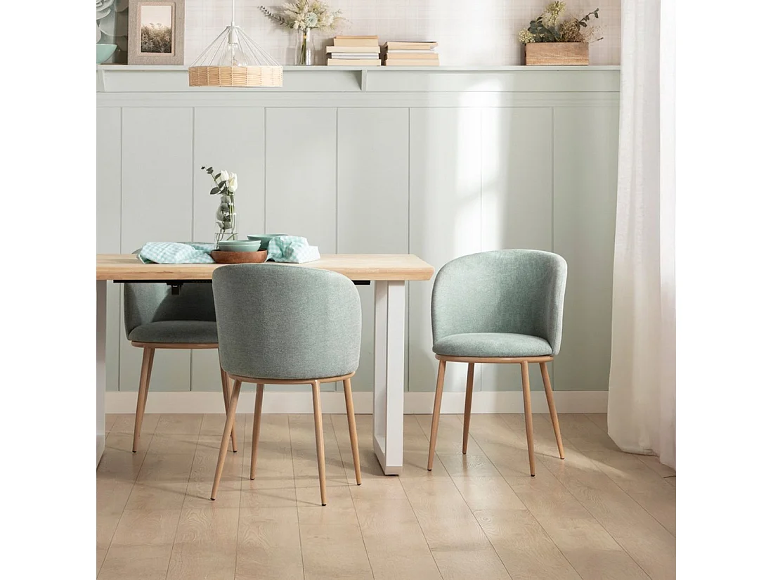 Packs 2 sillas Menta 51 x 80 cm