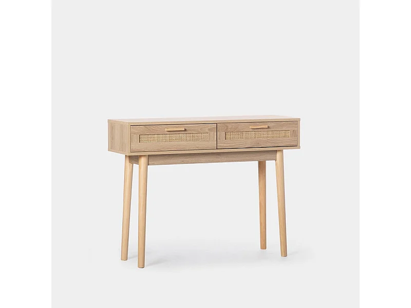 Mueble recibidor de Ratán natural Natural 75 x 100- Tahiti