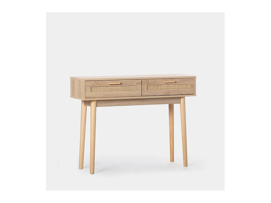 Mueble recibidor de Ratán natural Natural 75 x 100- Tahiti