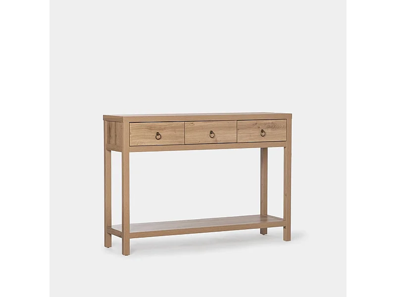 Mueble recibidor de Madera Natural 85 x 120- Livorno