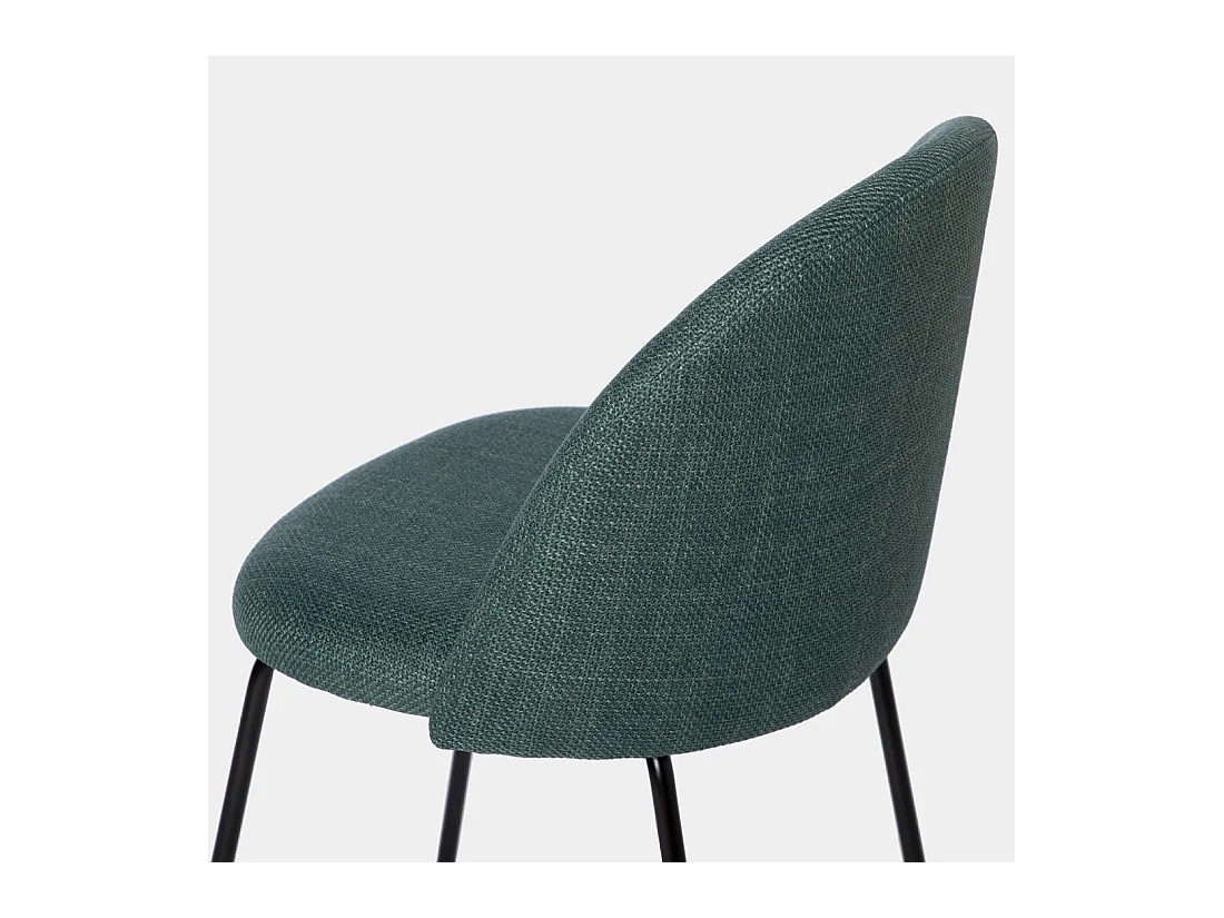 Packs 4 sillas Verde oscuro 48 x 81 cm