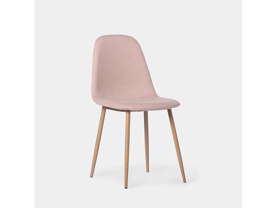 Packs 4 sillas Rosa 45 x 86 cm