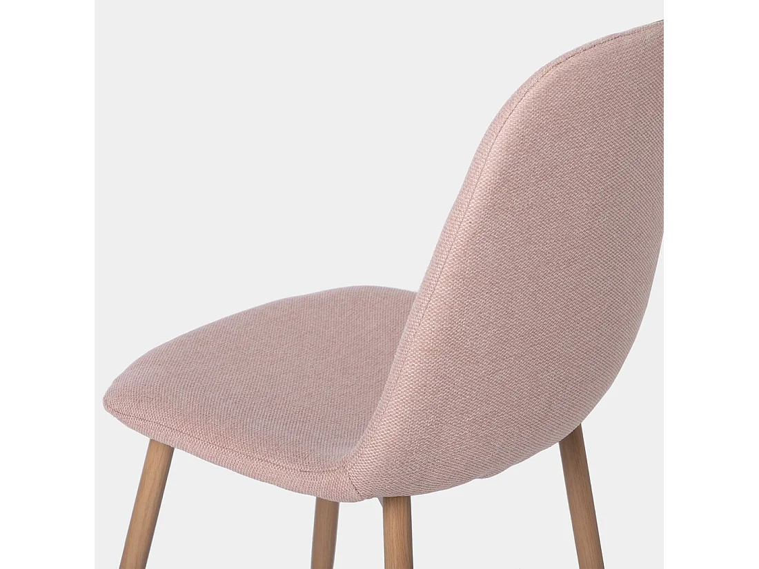 Packs 4 sillas Rosa 45 x 86 cm