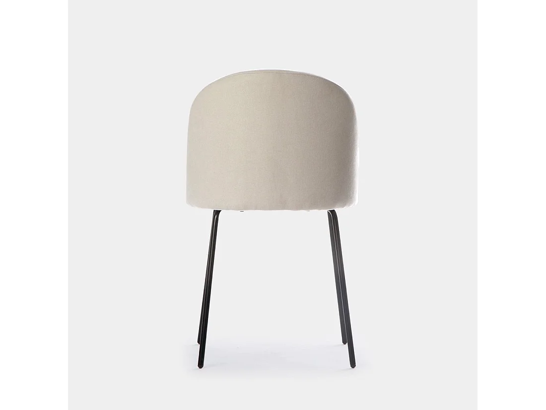 Packs 4 sillas Beige 48 x 81 cm