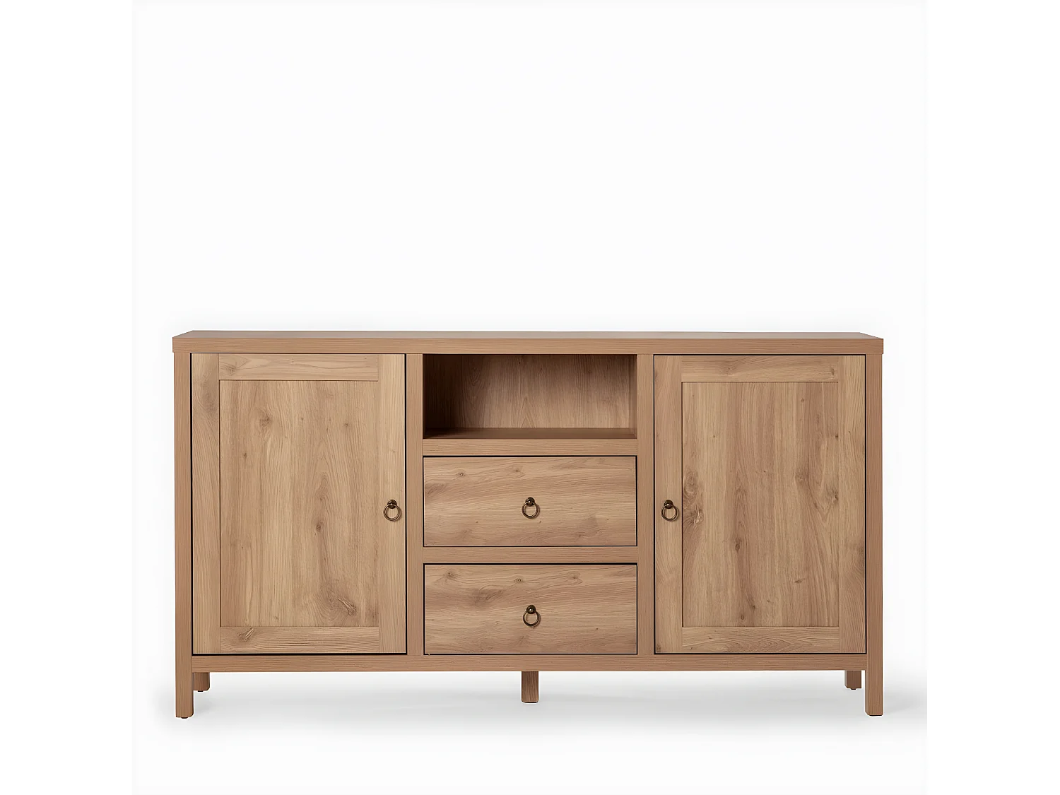 Aparador alto de Madera Natural 85 x 160- Livorno