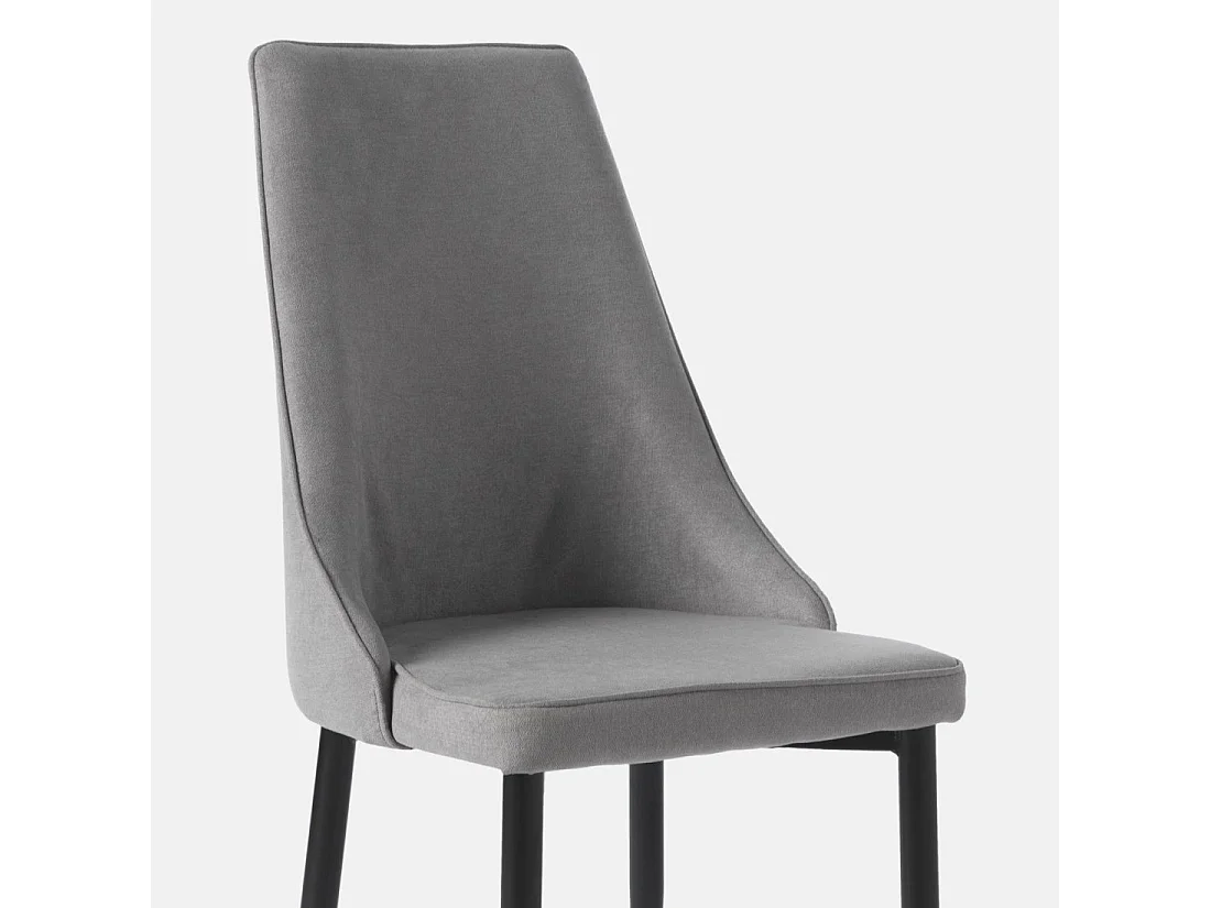 Packs 4 sillas Gris 45 x 95 cm