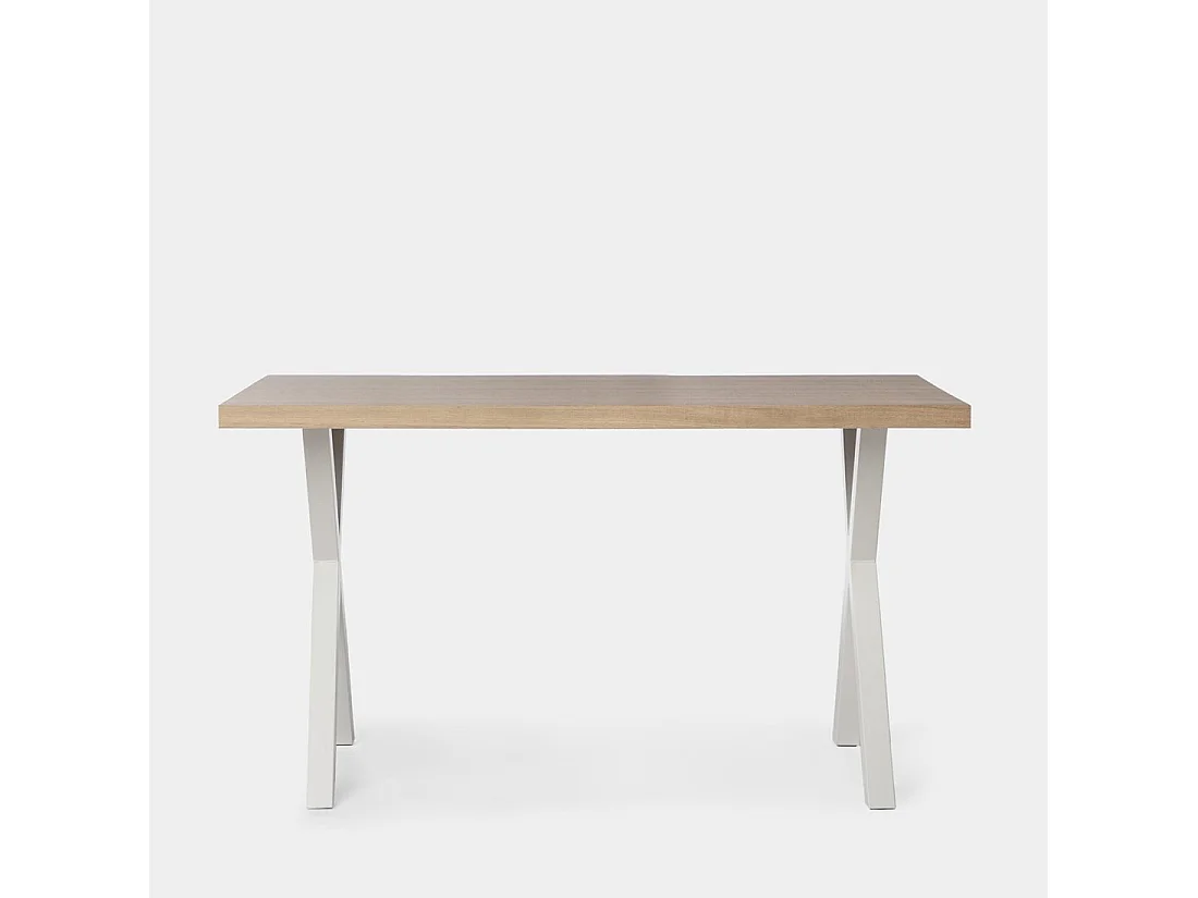 Mesa fija de Madera Natural 75 x 135- Parks