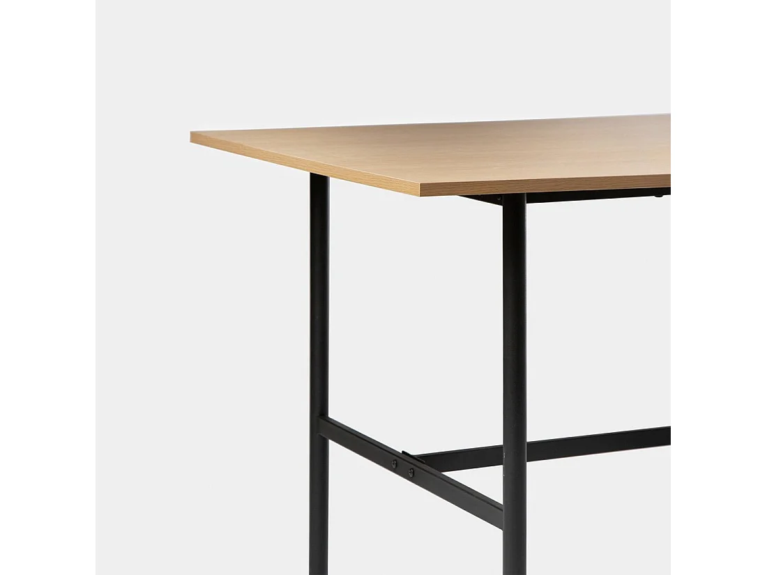 Mesa fija de Madera Natural 75 x 160- Beka