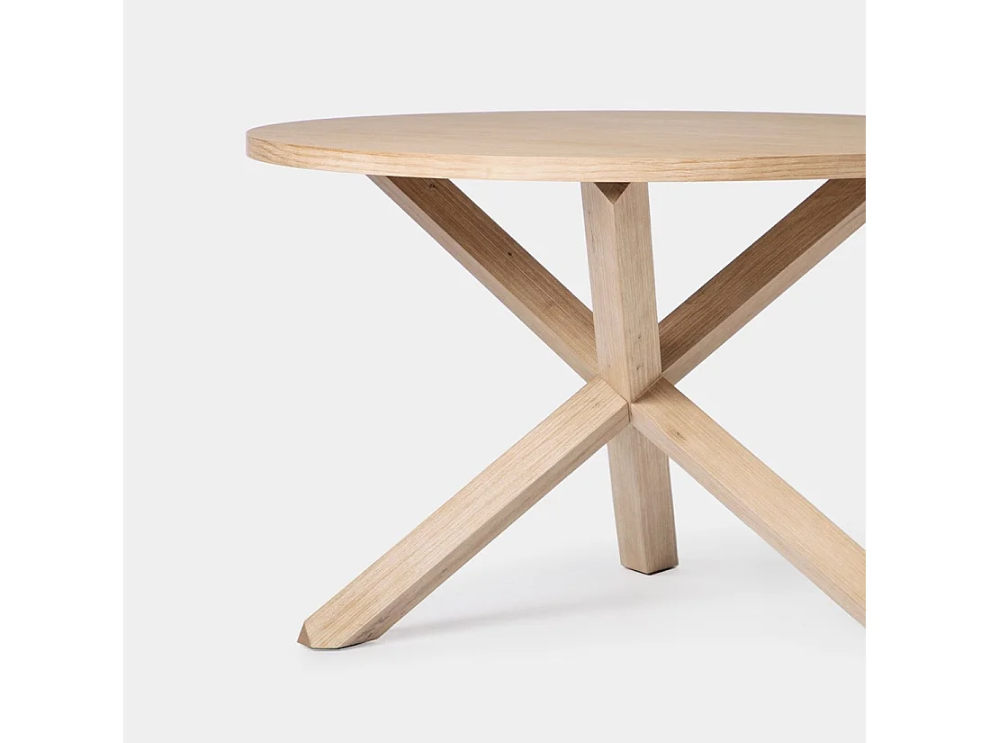 Mesa fija de Madera Natural 76 x 120- Isak